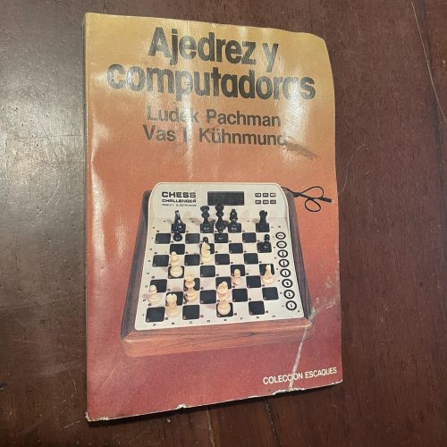 Portada del libro de Ajedrez y computadoras