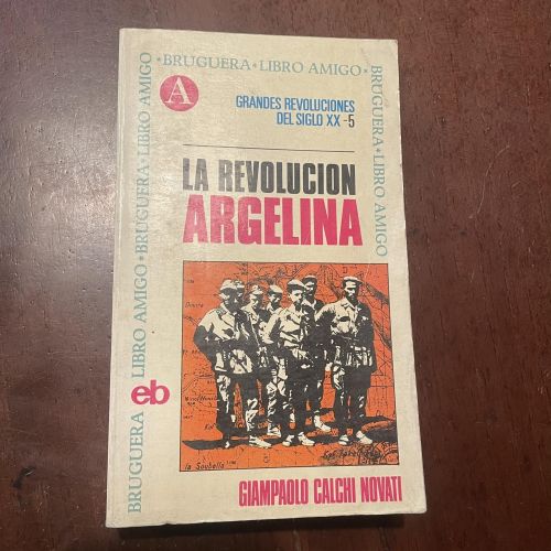 Portada del libro de La revolución argelina