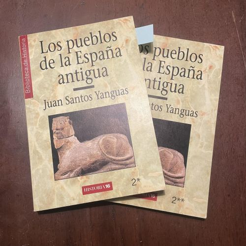 Portada del libro de Los pueblos de la España antigua. 2 vols