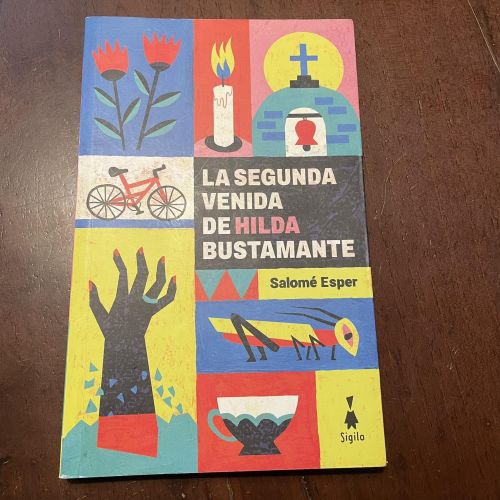 Portada del libro de La segunda venida de Hilda Bustamante