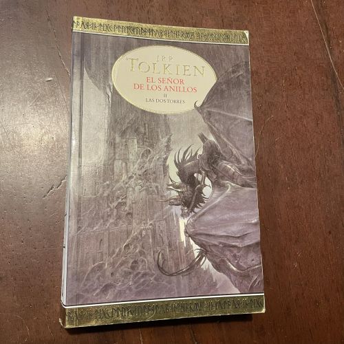 Portada del libro de Las dos torres