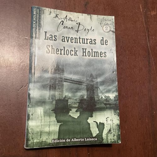 Portada del libro de Las aventuras de Sherlock Holmes