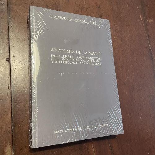 Portada del libro de Anatomía de la mano