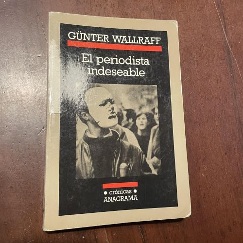 Portada del libro de El periodista indeseable