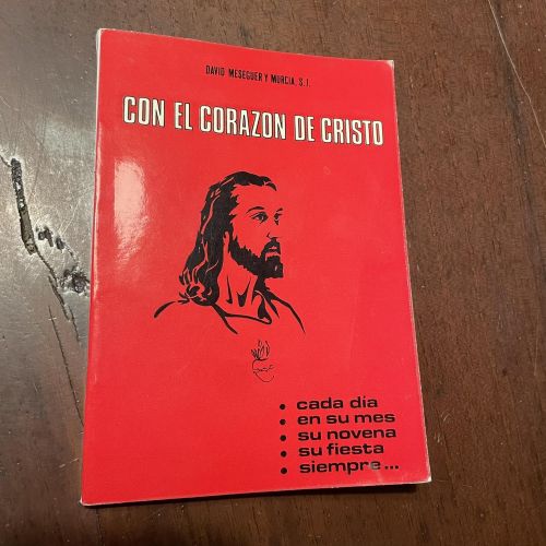 Portada del libro de Con el corazón de Cristo
