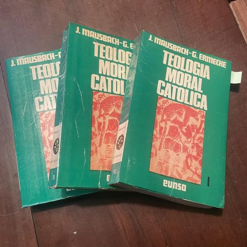 Portada del libro de Teología moral católica. 3 vols