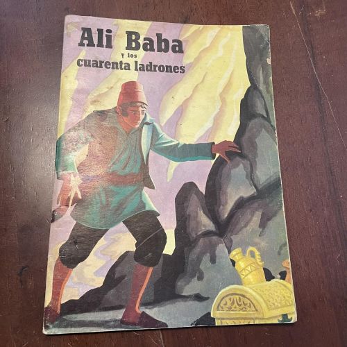 Portada del libro de Ali Baba y los cuarenta ladrones