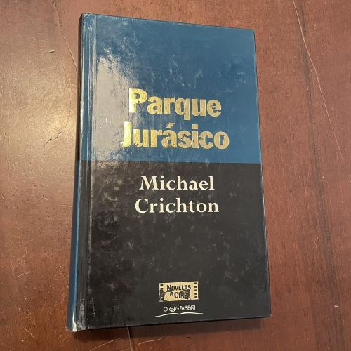 Portada del libro de Parque jurásico
