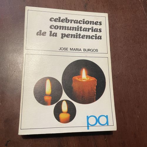 Portada del libro de Celebraciones comunitarias de la penitencia