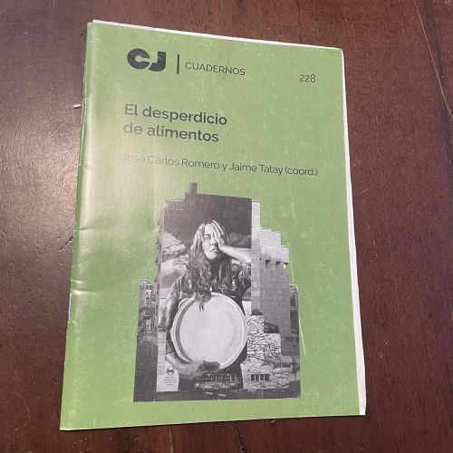 Portada del libro de El desperdicio de alimentos