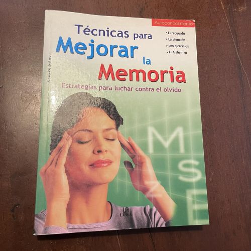 Portada del libro de Técnicas para mejorar la memoria