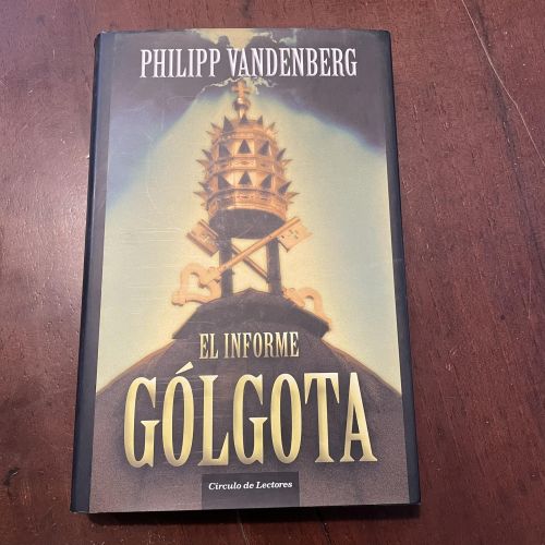 Portada del libro de El informe gólgota