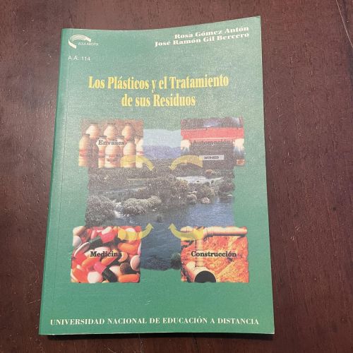 Portada del libro de Los plásticos y el tratamiento de sus residuos
