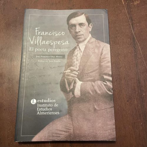Portada del libro de Francisco Villaespesa. El poeta peregrino