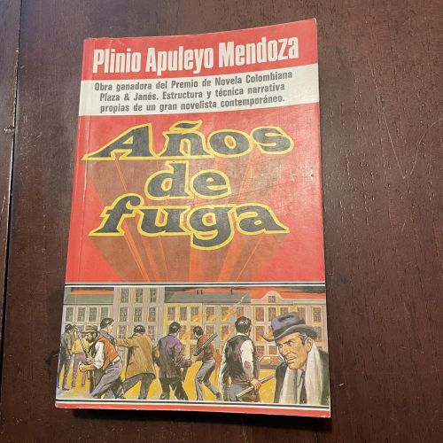 Portada del libro de Años de fuga