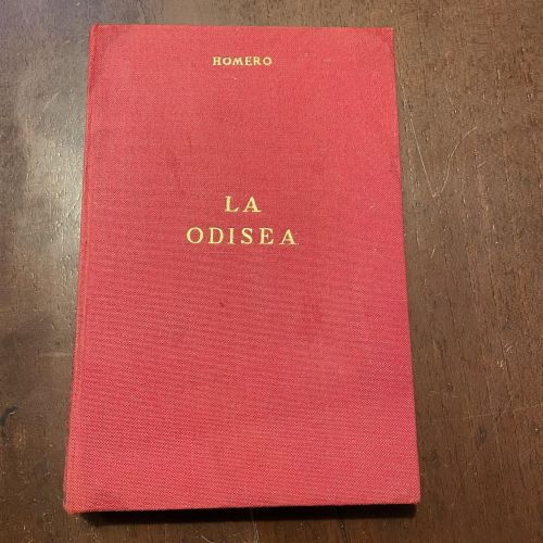Portada del libro de La odisea