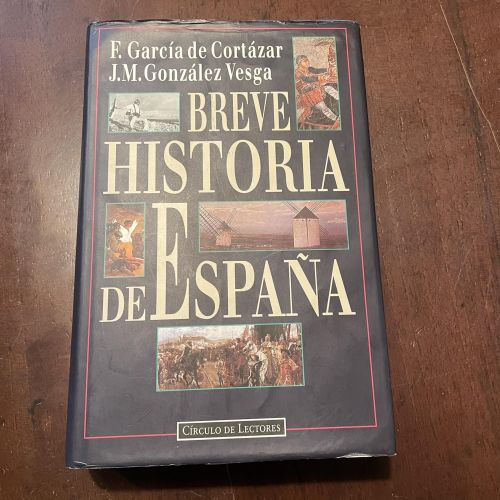 Portada del libro de Breve historia de España