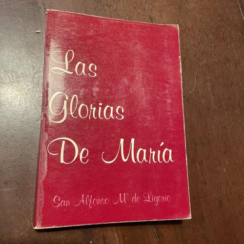 Portada del libro de Las glorias de María