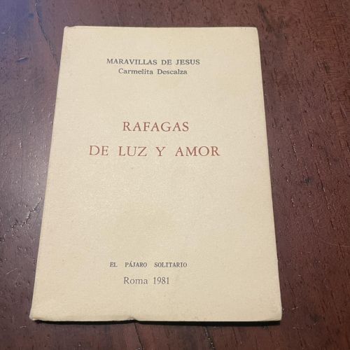Portada del libro de Ráfagas de luz y amor