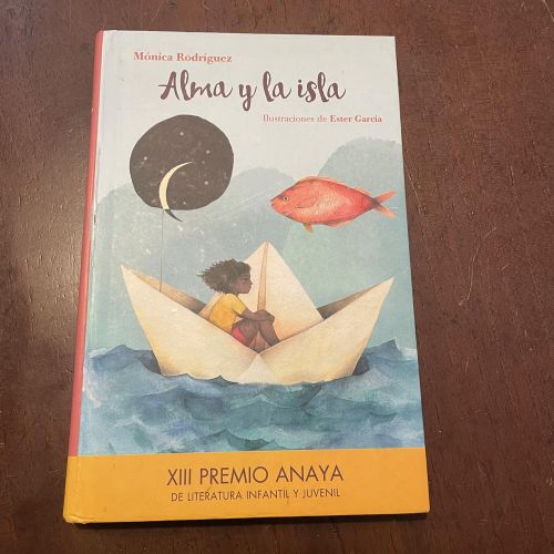 Portada del libro de Alma y la isla