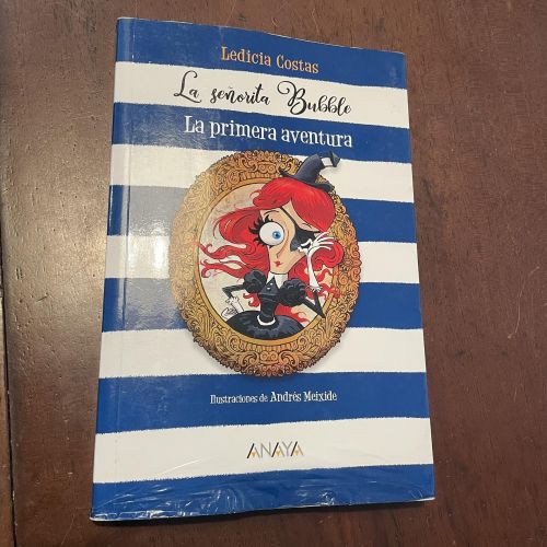 Portada del libro de La señorita Bubble. La primera aventura