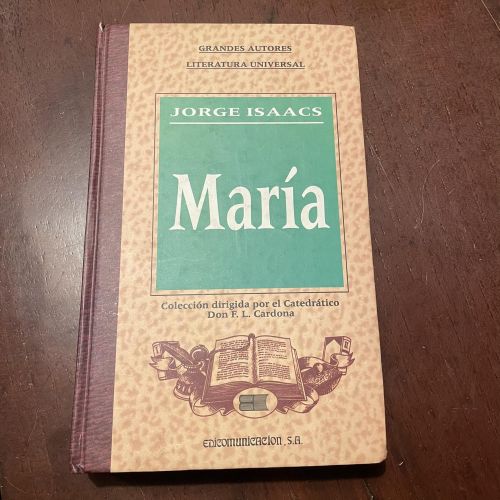 Portada del libro de María
