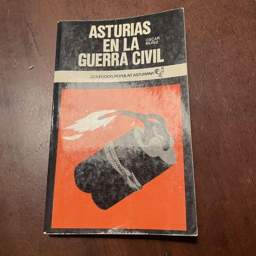 Portada del libro de Asturias en la guerra civil