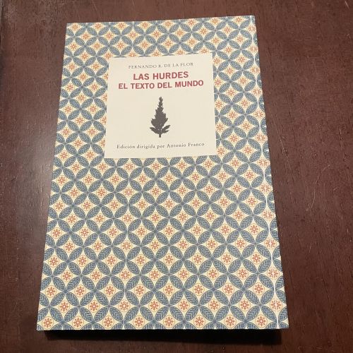 Portada del libro de Las Hurdes. El texto del mundo