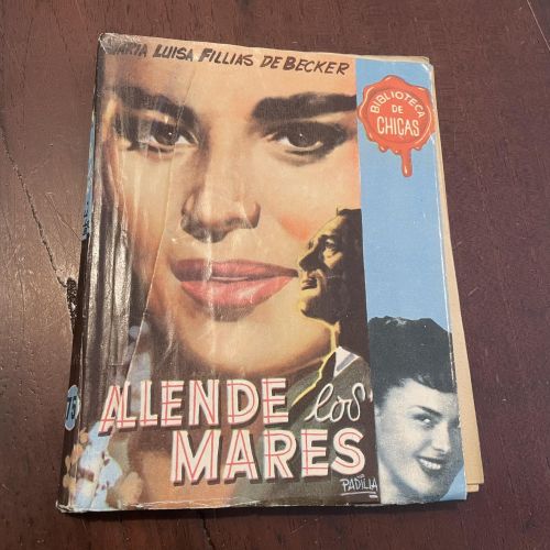 Portada del libro de Allende los mares