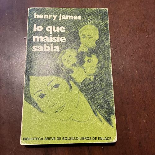 Portada del libro de Lo que Maisie sabía