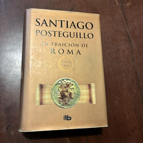 Portada del libro de La traición de Roma
