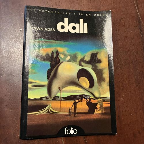 Portada del libro de Dalí. Pintor