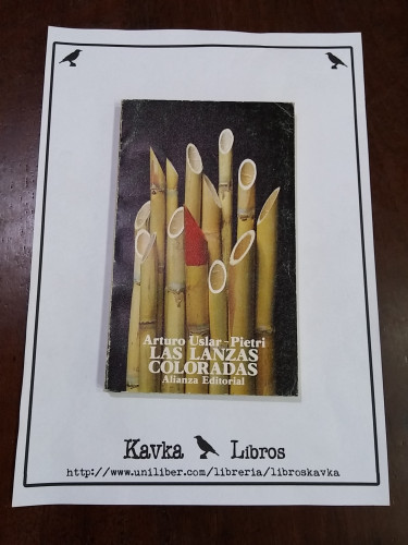 Portada del libro de Las lanzas coloradas