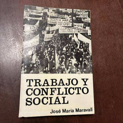 Portada del libro de Trabajo y conflicto social