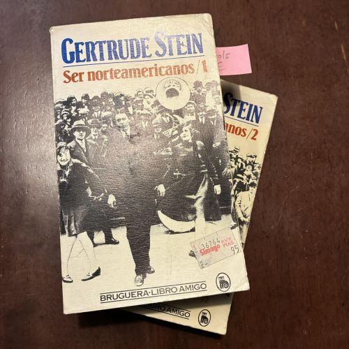 Portada del libro de Ser norteamericanos. 2 vols