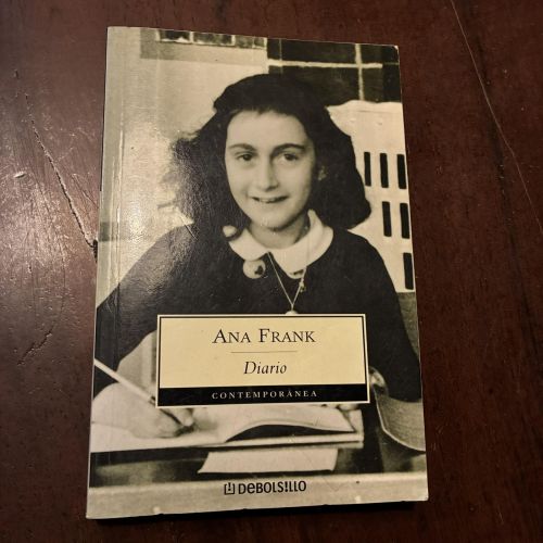 Portada del libro de Diario. Ana Frank