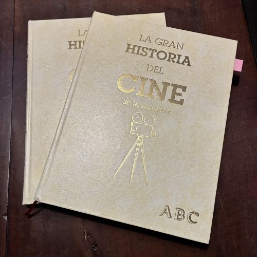 Portada del libro de La gran historia del cine. 2 tomos