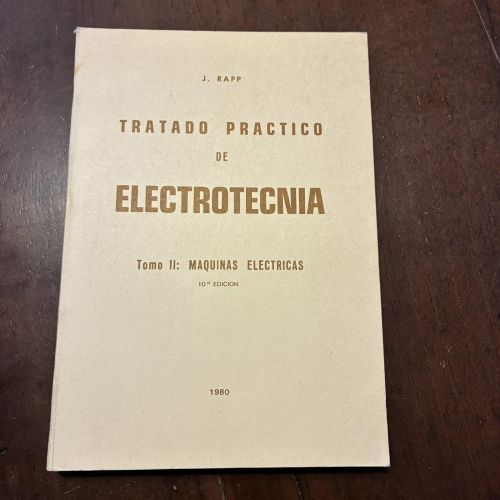 Portada del libro de Tratado práctico de electrotecnia. Tomo II: Máquinas eléctricas
