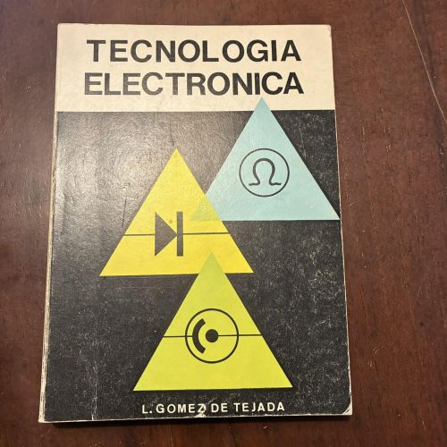 Portada del libro de Tecnología electrónica