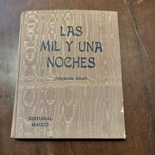 Portada del libro de Las mil y una noches. 1ª serie. Adaptación infantil