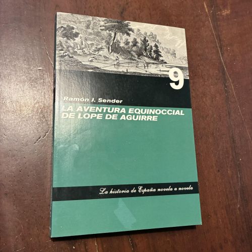 Portada del libro de La aventura equinoccial de Lope de Aguirre