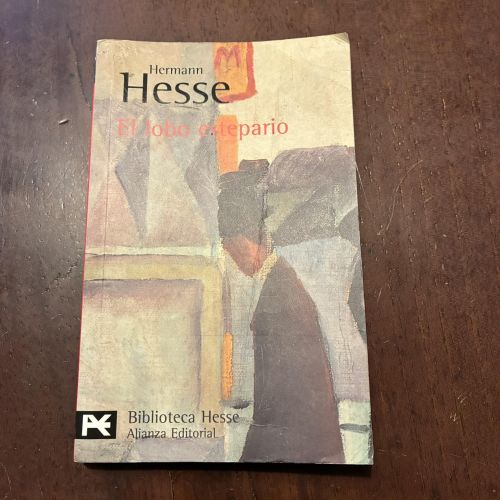 Portada del libro de El lobo estepario