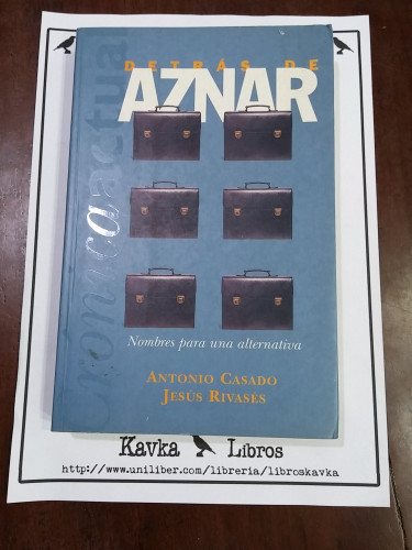 Portada del libro Detrás de Aznar. Nombres para una alternativa