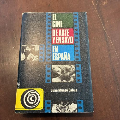 Portada del libro de El cine de arte y ensayo en España