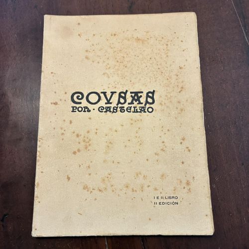 Portada del libro de Cousas (galego)