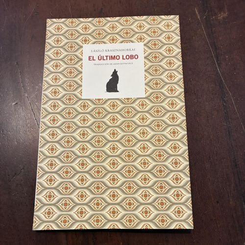 Portada del libro de El último lobo