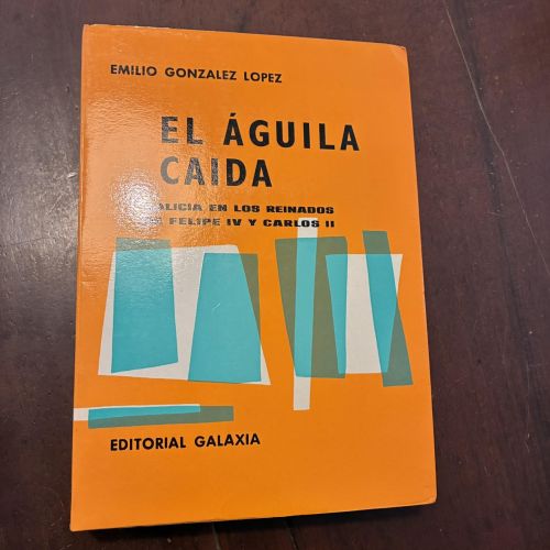 Portada del libro de El águila caída 