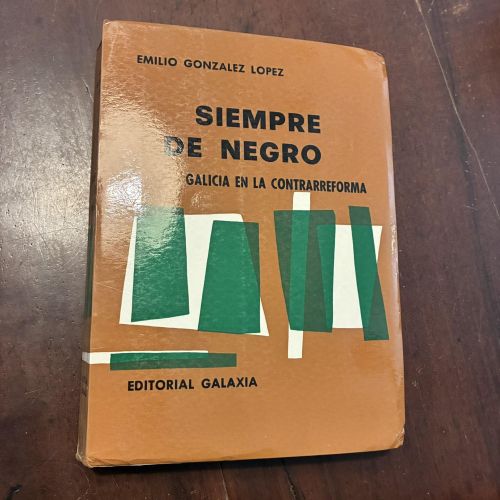 Portada del libro de Siempre de negro
