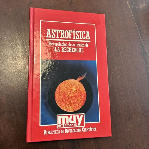 Portada del libro de Astrofísica. Recopilación de artículos de La Recherche