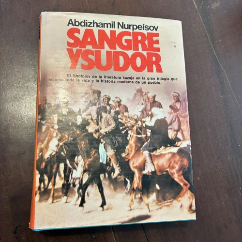 Portada del libro de Sangre y sudor